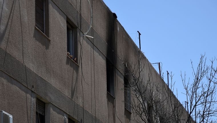 El lugar donde ocurrió el incendio. Foto: Rodrigo DAngelo / MDZ