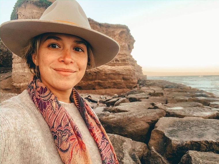 Sofía Pachano nos da tres ideas para que usemos trajes este invierno Foto: Instagram