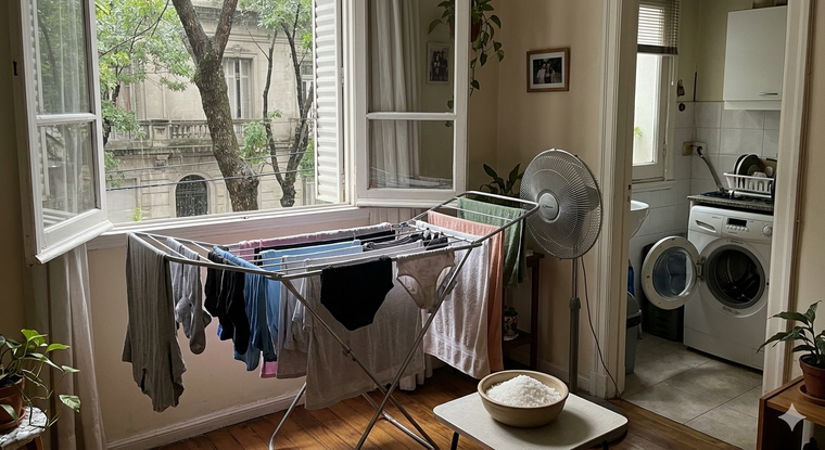 Un truco para combatir la humedad. Fuente: IA Gemini.