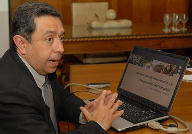 Mercau, en un desayuno con la prensa admitió que la inversión necesita un empuje en Mendoza. Foto: Nacho Gaffuri / MDZ