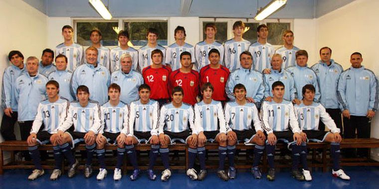 La selección argentina Sub-17. Foto: fotobaires
