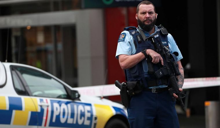 Policía Nueva Zelanda La ciudad de Auckland está conmocionada por el hecho Foto: Efe.