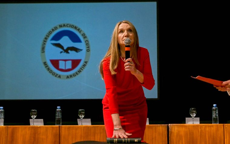La llegada de Adriana García a la UNCuyo.
