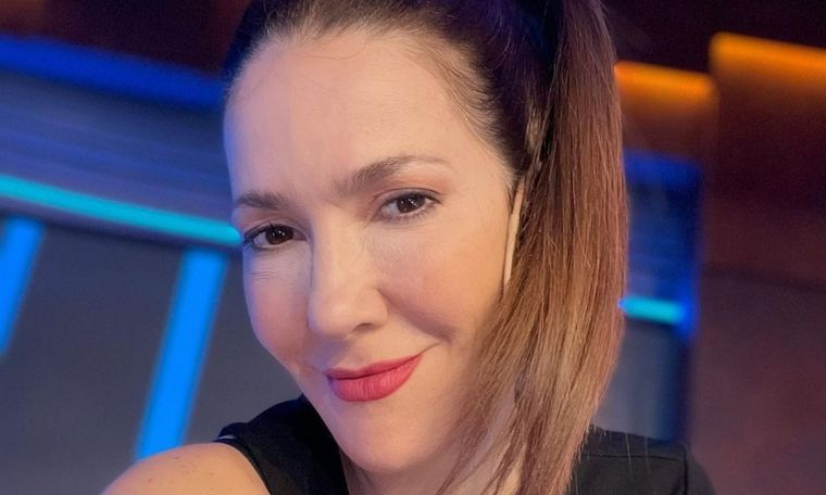 Cristina Pérez estaba en vivo cuando se enteró que su novio Luis Petri será candidato a vicepresidente.