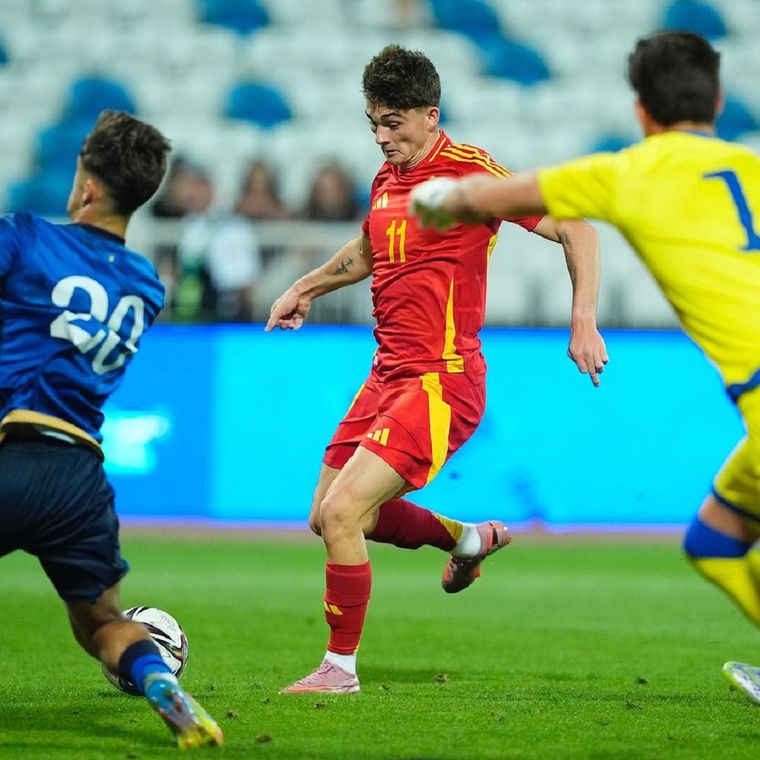 La previa del España-Kosovo sub-21 estuvo marcada por un tenso cruce en redes sociales.