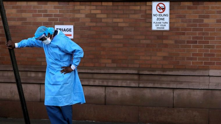 La situación emocional del personal sanitario de New York es muy delicada.