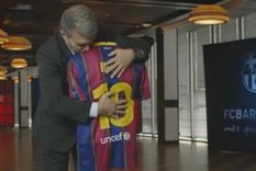 Laporta no cierra la puerta a una posible vuelta de Messi. Foto: Captura