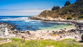 A diferencia de Viña del Mar, esta playa mantiene en verano un perfil residencial y relajado. Foto: Shutterstock A diferencia de Viña del Mar, esta playa mantiene en verano un perfil residencial y relajado. Foto: Shutterstock