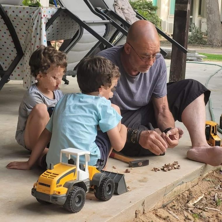 Lior Rudaeff, la víctima de Hamás Foto: Facebook