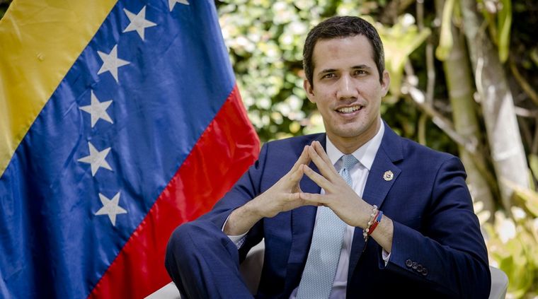 Guaidó sigue recibiendo apoyo de USA. Foto: ElMundo.