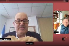 Federico Sturzenegger disertó en un seminario de la prestigiosa Universidad de Princeton, donde hizo gala del programa económico ejecutado por la administración libertario. Foto: Captura de pantalla