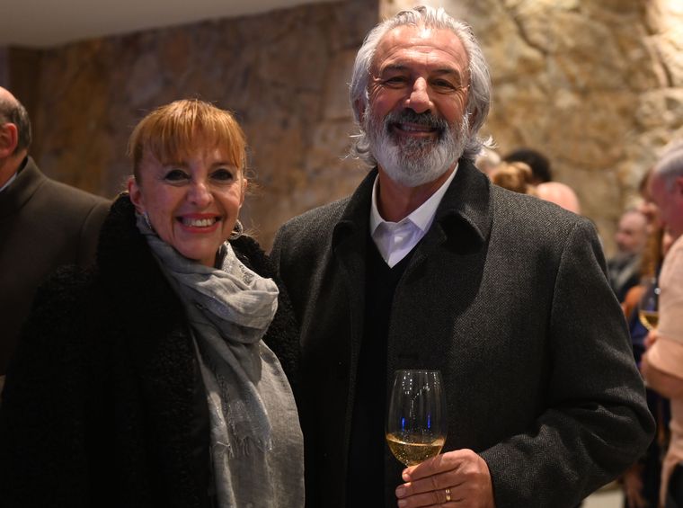 Patricia Giménez, presidente de Pro Mendoza, y Edgardo Parlanti. Patricia Giménez, presidente de Pro Mendoza, y Edgardo Parlanti.