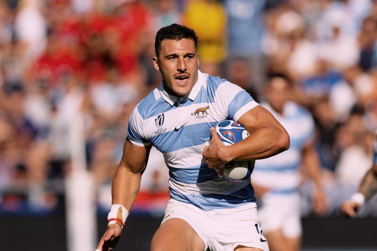 Isgró sigue con un gran año: nueva convocatoria a Los Pumas. Foto: Instagram
