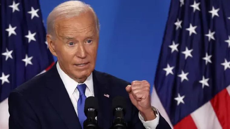 Joe Biden insistió este jueves en que es el mejor candidato para vencer a Donald Trump en noviembre. Foto: Reuters