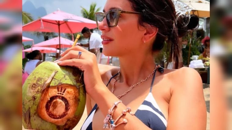 Zaira Nara En Río de Janeiro. Foto: @zaira.nara