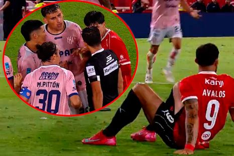 Andrés Merlos cobró un polemiquísimo penal para Independiente ante Unión. Andrés Merlos cobró un polemiquísimo penal para Independiente ante Unión.