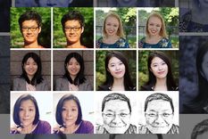 Ejemplos de fotografías antes y después de su edición en Fawkes. Ejemplos de fotografías antes y después de su edición en Fawkes.