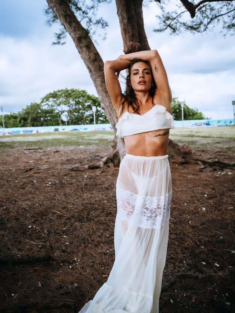 Emilia Attias durante el Mundial de Clubes.