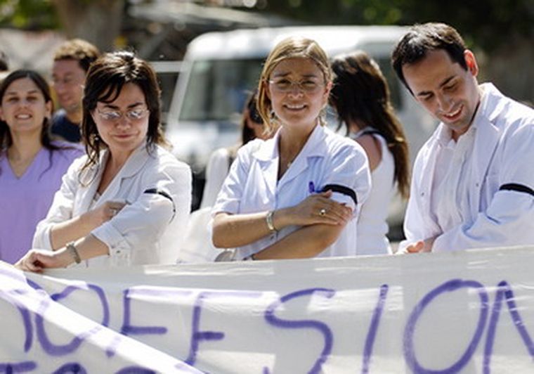 Ahora paran los médicos. Foto: MDZ