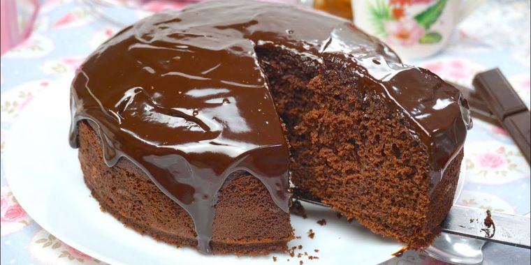 Bizcocho de chocolate Foto: cookpad