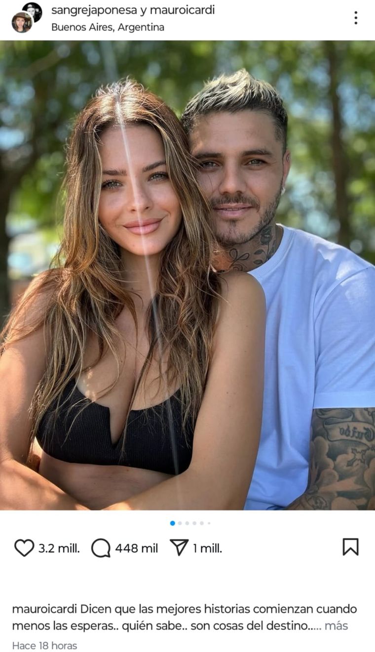 Los famosos que le hicieron la cruz a la China Suárez y Mauro Icardi. Foto: Instagram @mauroicardi