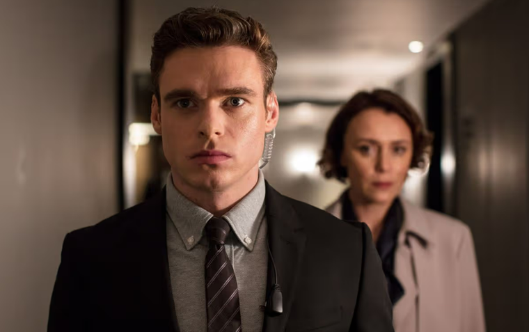 Richard Madden y Keeley Hawes protagonizan Bodyguard. Richard Madden y Keeley Hawes protagonizan Bodyguard.