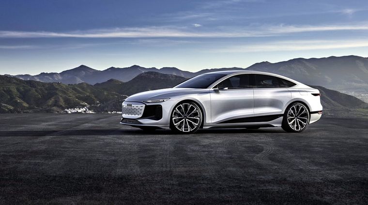 El impactante A6 e-tron. Foto: Audi