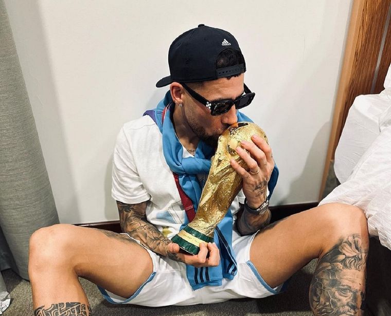 Foto: Instagram @nicolasotamendi30