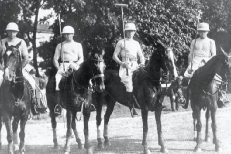 Equipo olímpico argentino de polo en 1924 Foto: COA