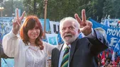 Los expresidentes de Argentina y Brasil, Cristina Fernández de Kirchner y Lula Da Silva. Los expresidentes de Argentina y Brasil, Cristina Fernández de Kirchner y Lula Da Silva.