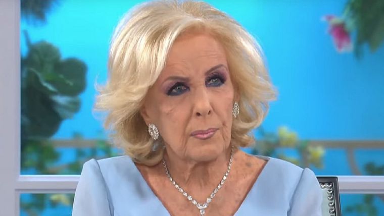Mirtha Legrand se cruzó con García Moritán Foto: Captura de Youtube.