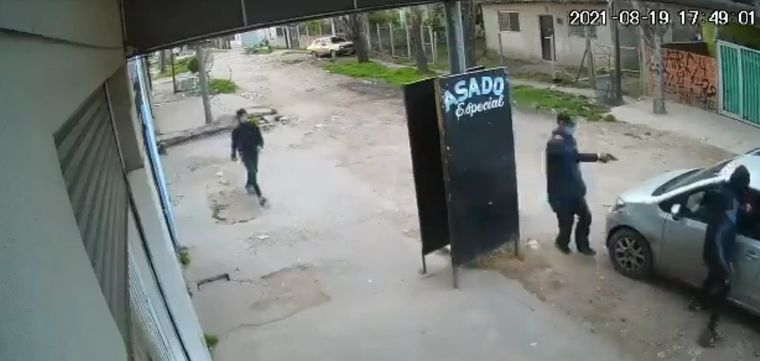 El asalto estuvo marcado por la violencia. Foto: Captura de pantalla