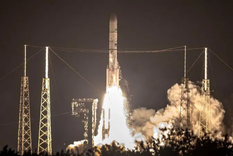 El cohete Vulcan, despegó de Cabo Cañaveral, Florida, enviando a la nave espacial Peregrine rumbo a la Luna. Foto: REUTERS
