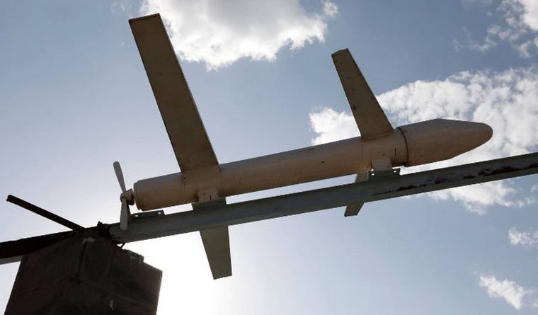 El dron kamikaze, muy usado en esta guerra. Foto: Efe.