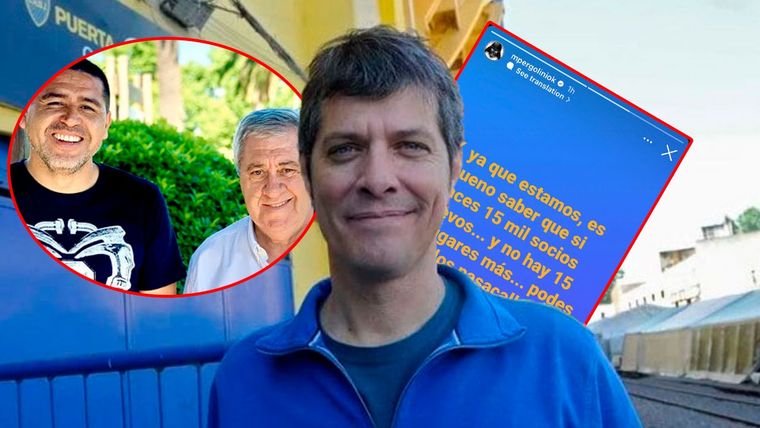 Pergolini volvió a disparar contra Ameal y Riquelme y la política de Boca está al rojo vivo.