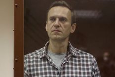 Navalny, visto aquí en febrero, comenzó una huelga de hambre para exigir atención médica adecuada. Foto: REUTERS