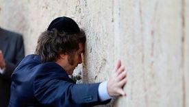 Milei visitó en El Muro de los Lamentos. Milei visitó en El Muro de los Lamentos.