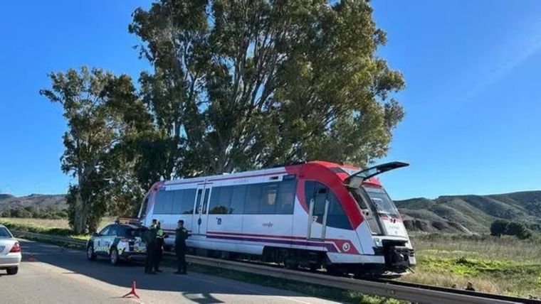 Ocurrio a la altura de la Región de Murcia, en el sureste de España.