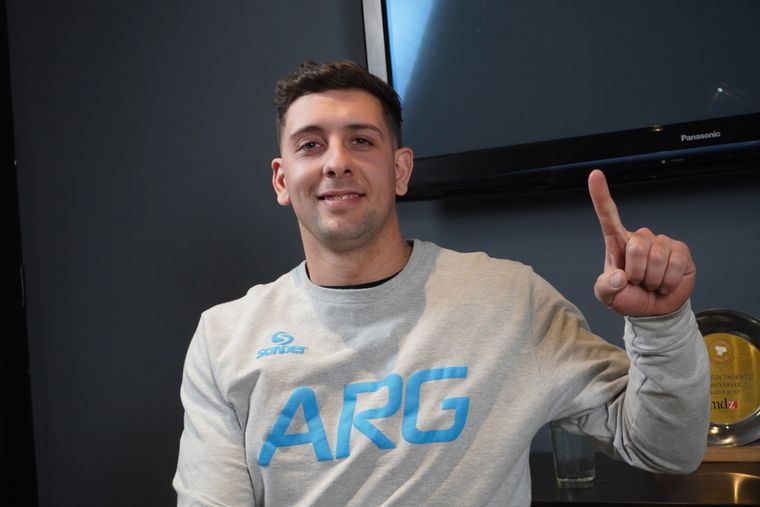 Marcelo López sueña con representar al país Foto: Maximiliano Ríos/MDZ