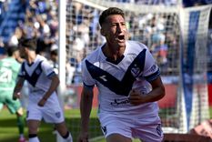 Braian Romero volvió a marcar el gol del triunfo para Vélez. Foto: Fotobaires Braian Romero volvió a marcar el gol del triunfo para Vélez. Foto: Fotobaires