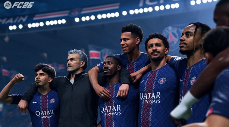 Con más de 20.000 jugadores y 35 ligas oficiales, EA SPORTS FC 26 promete ser la entrega más completa y realista de la saga.