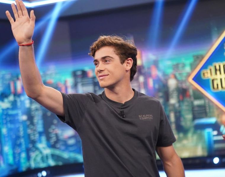 Franco Colapinto y su momento inesperado en El Hormiguero Foto: Instagram