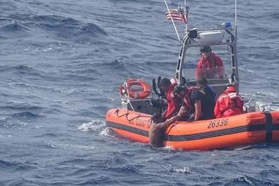 MDZol | 2022 fue un año complicado para la Guardia Costera de EE.UU, la cual tuvo que realizar varias operaciones de salvamento de migrantes. Foto: GETTY IMAGES