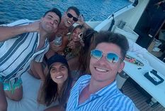 Las vacaciones de Julián Álvarez en un lujoso yate.