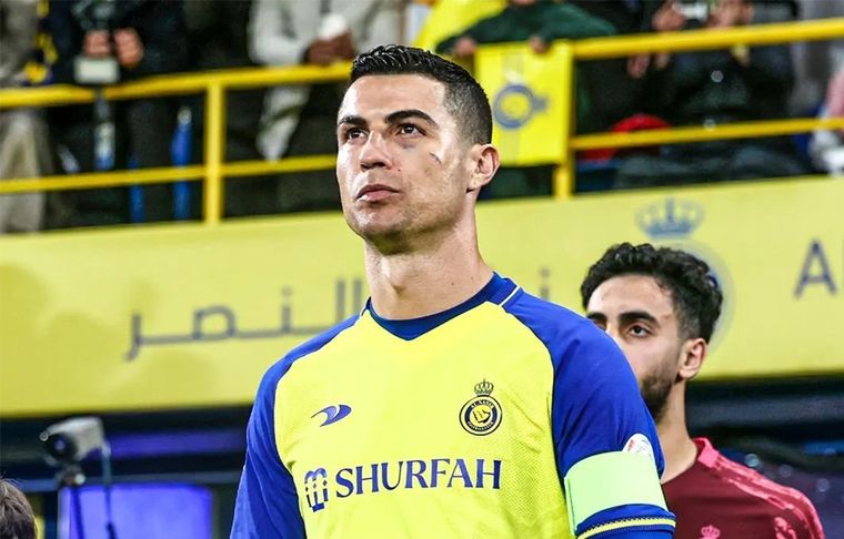 Ronaldo sigue anotando goles en Al Nassr. Foto: Archivo