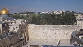 Así se encuentra el Muro de los Lamentos en plena Pascua judía durante la guerra entre Estados Unidos, Israel e Irán.