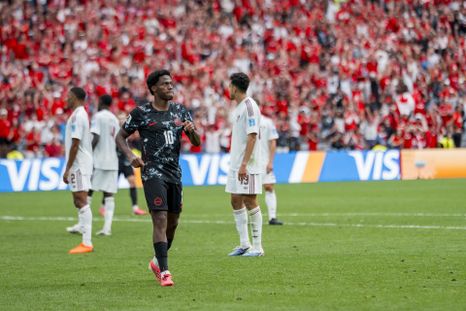 Jonathan David, el goleador de Canadá en esta Copa del Mundo. Jonathan David, el goleador de Canadá en esta Copa del Mundo.