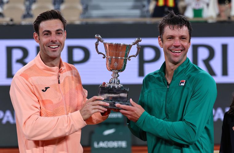 Horacio Zeballos y Marcel Granollers son los campeones del Roland Garros.
