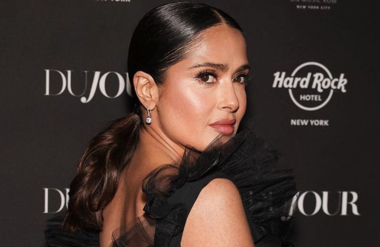 Salma Hayek logró triunfar en la industria del entretenimiento. Foto: INSTAGRAM @salmahayek