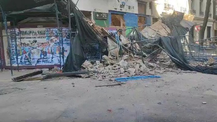 La propiedad queda en el barrio porteño de San Cristóbal Foto: Noticias argentinas